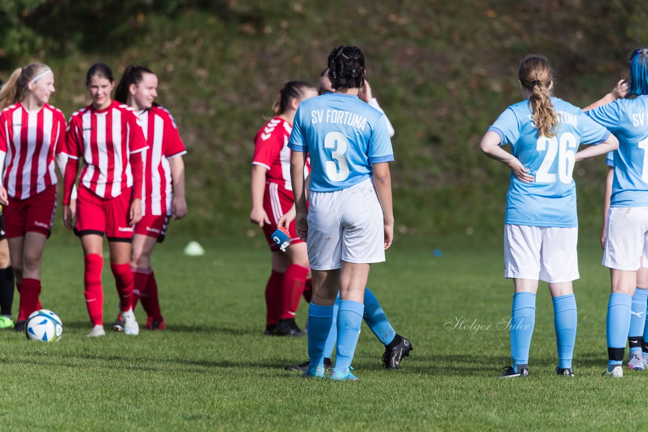 Bild 362 - wBJ TuS Tensfeld - SV Fortuna St. Juergen